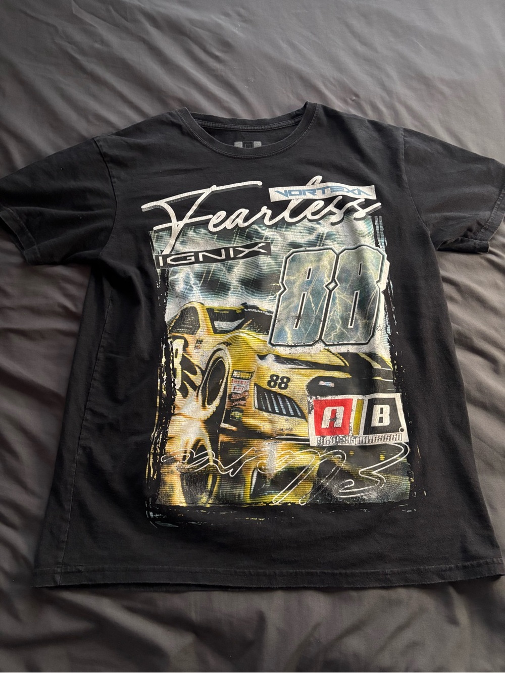 Fearless 88 Racing Graphic Tee - Black